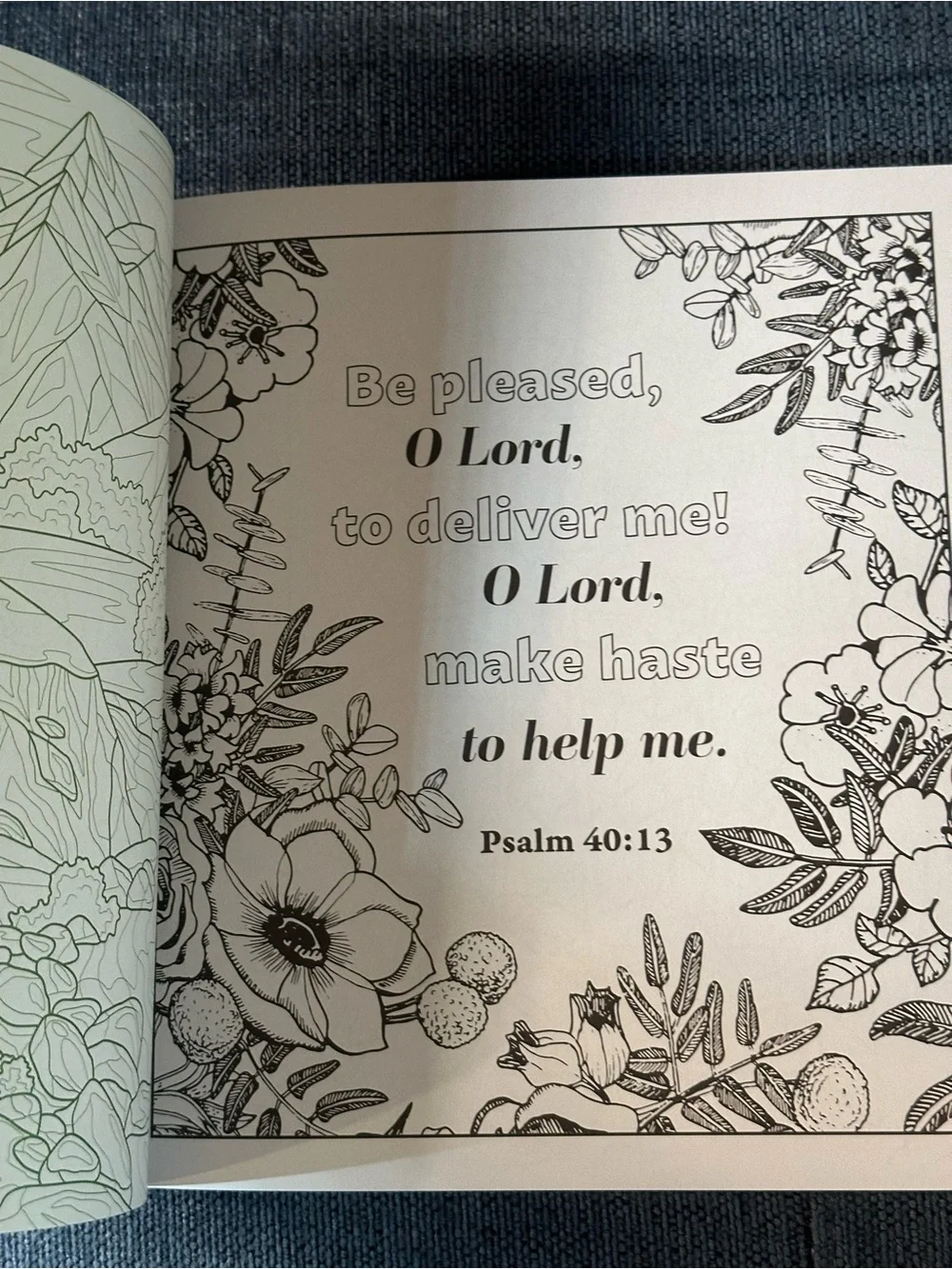 Faith & Devotion Inspirational Coloring Book & Bible Psalms Coloring Book